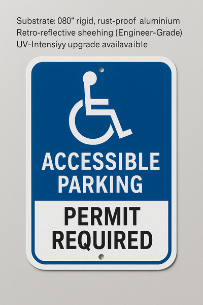Accessible Parking — Permit Required (Ontario ISA) Niagara Stands Out