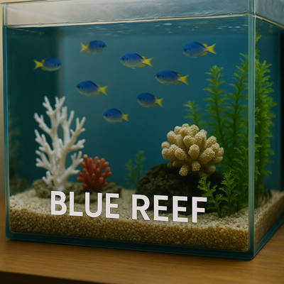 Custom Aquarium Name Decals Canada | Fish Tank Vinyl Stickers Niagara Stands Out