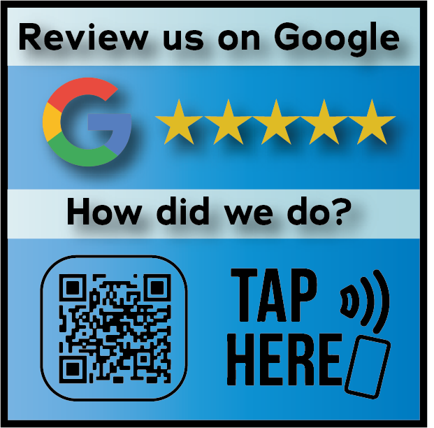 Square NFC Review Decal | Tap for Google Reviews | Ships from Ontario