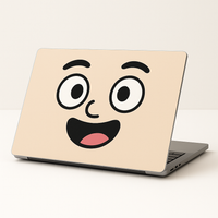 Laptop Lid Mini-Me Cartoon Wraps - MacBook & Surface Compatible Niagara Stands Out