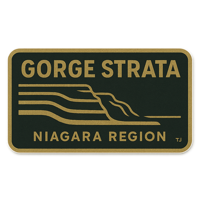 Niagara Gorge & Whirlpool Sticker Pack | Adventure Vinyl Decals (...