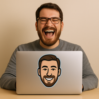 Custom Laptop Skin – Upload Any Image, Bubble-Free Wrap Niagara Stands Out