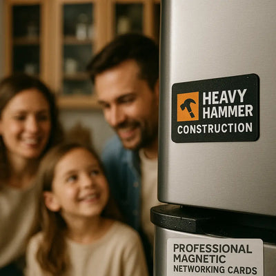 Magnetic Business Cards Canada - Professional Networking Cards - Fridge Marketing That Works Niagara Stands Out