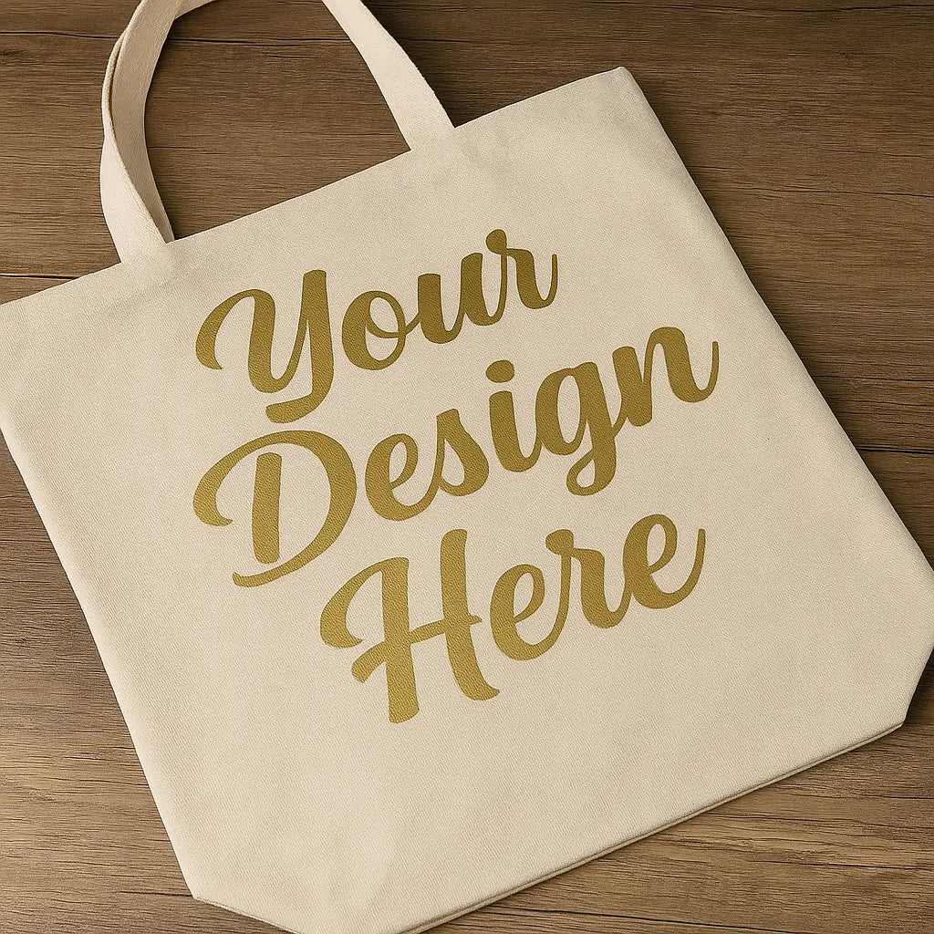 Custom Tote Transfers | Metallic HTV for Canvas Bags | Heat Transfer Vinyl Niagara Stands Out