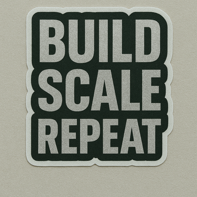 Minimal Motivation motivational sticker