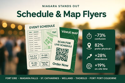 Schedule & Map Flyers