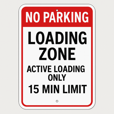 Loading Zone — No Parking (Niagara) Niagara Stands Out
