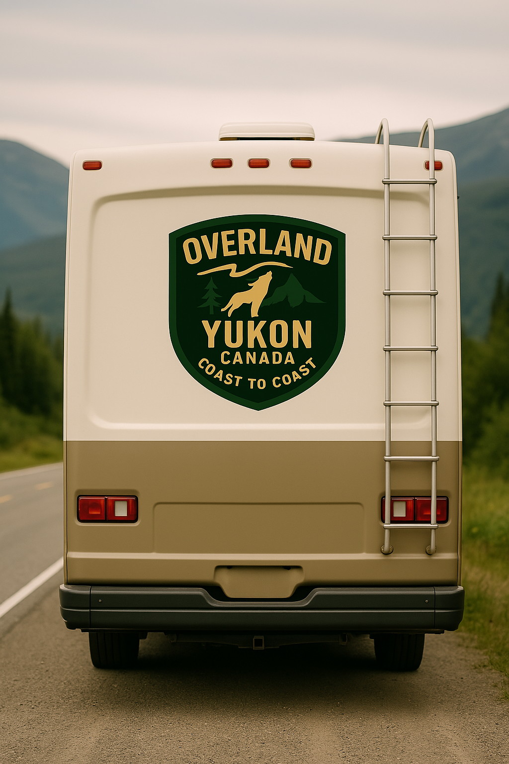 Overland Yukon - Premium Canadian Vinyl Decal