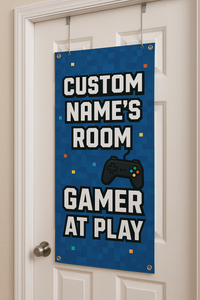 Personalized Roblox Gamer Banner & Bedroom Wall Decor | Custom Na...