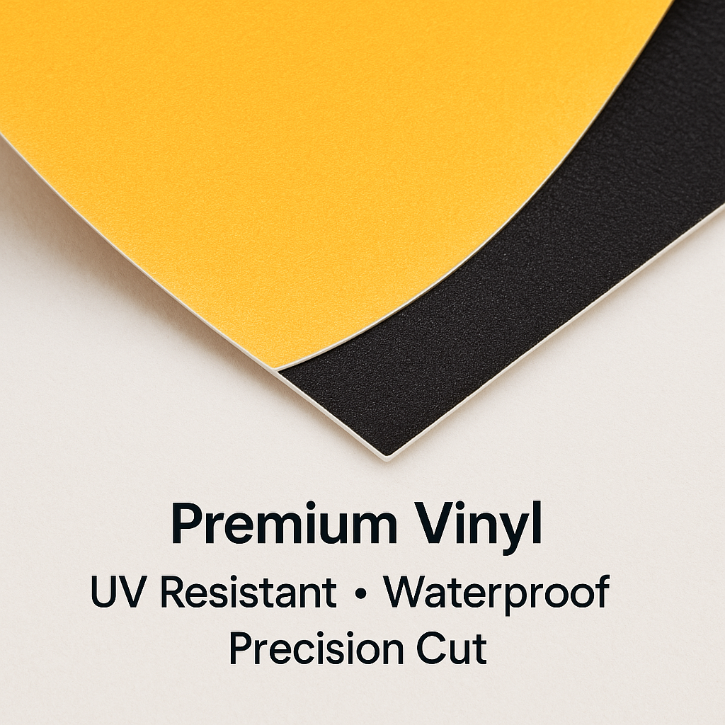 NFC Review Table Decal | Adhesive Flat-Lay Sticker | Ships Today ON | from $39