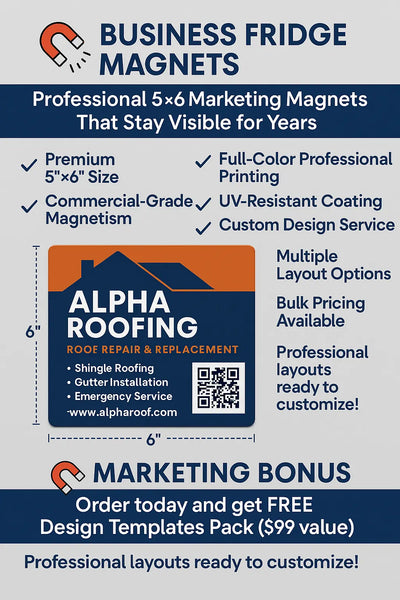 Custom Fridge Magnets for Business Marketing | Bulk Order Promotional Magnets Niagara Stands Out