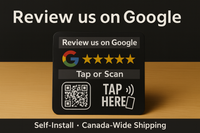 Buy NFC Review Sign Square | Ships Today Ontario | from $59
