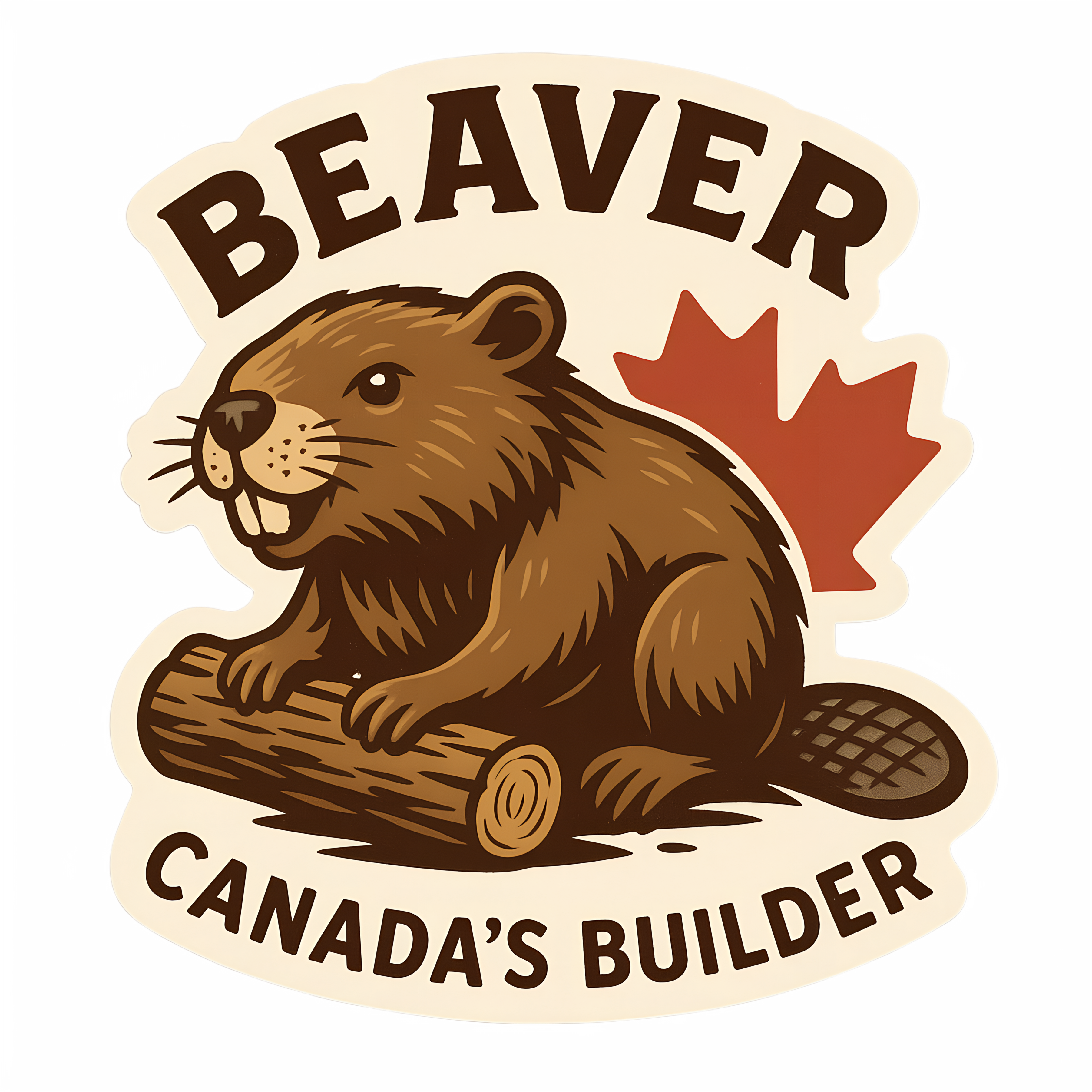 Beaver Wildlife Decal – Niagara Stands Out