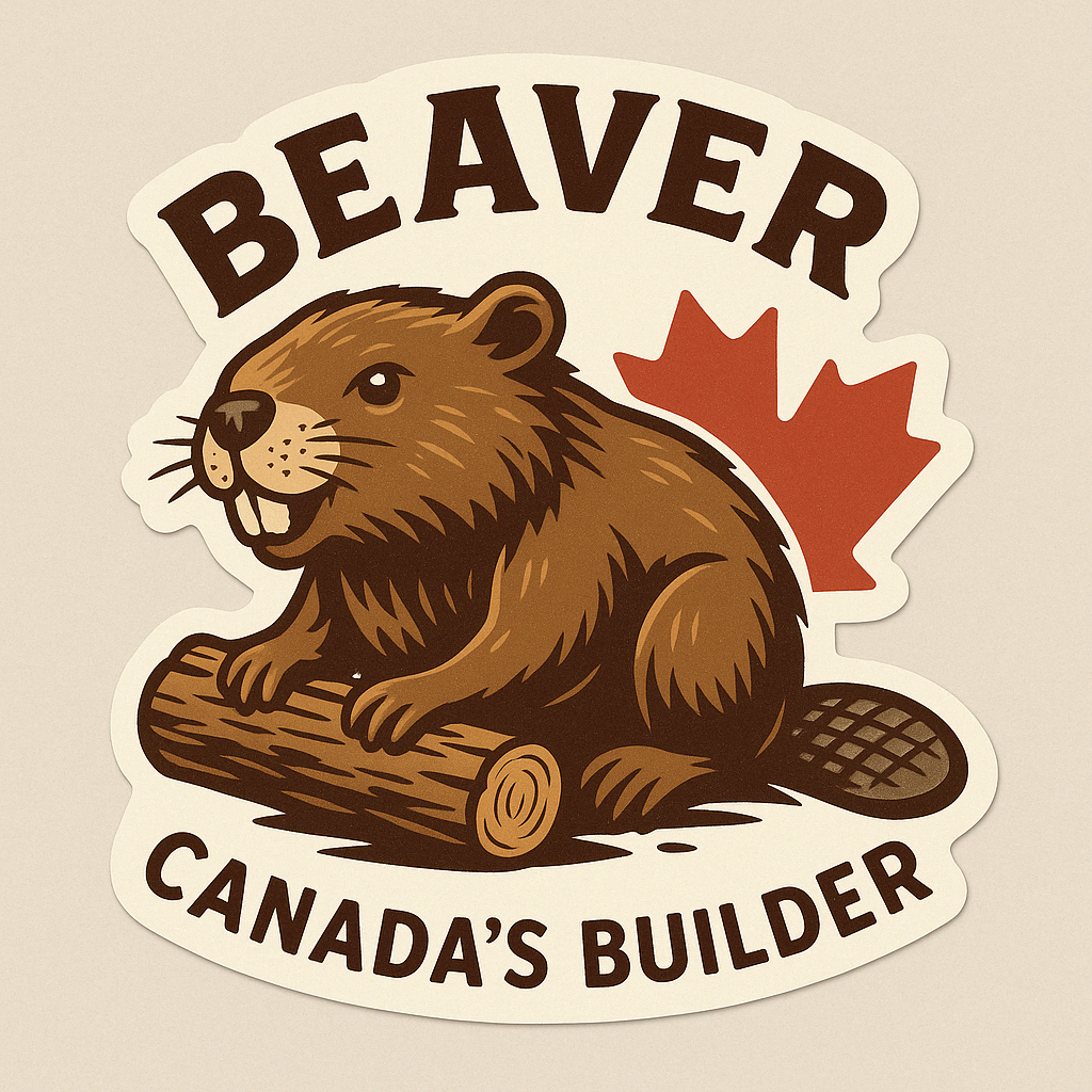 Beaver Wildlife Decal – Niagara Stands Out