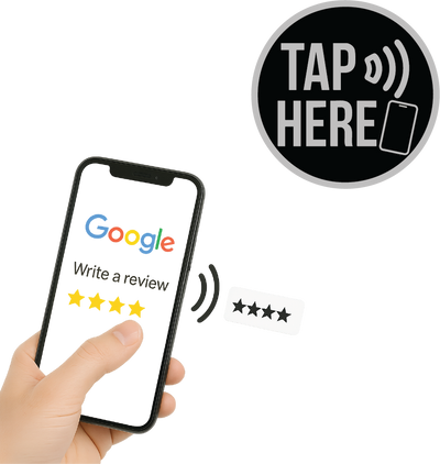 Buy NFC Review Decal Circle | Ships Today Canada | from $29