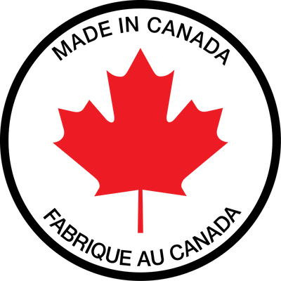 Made in Canada Vinyl Decal - Premium Weatherproof Sticker with Maple Leaf Design