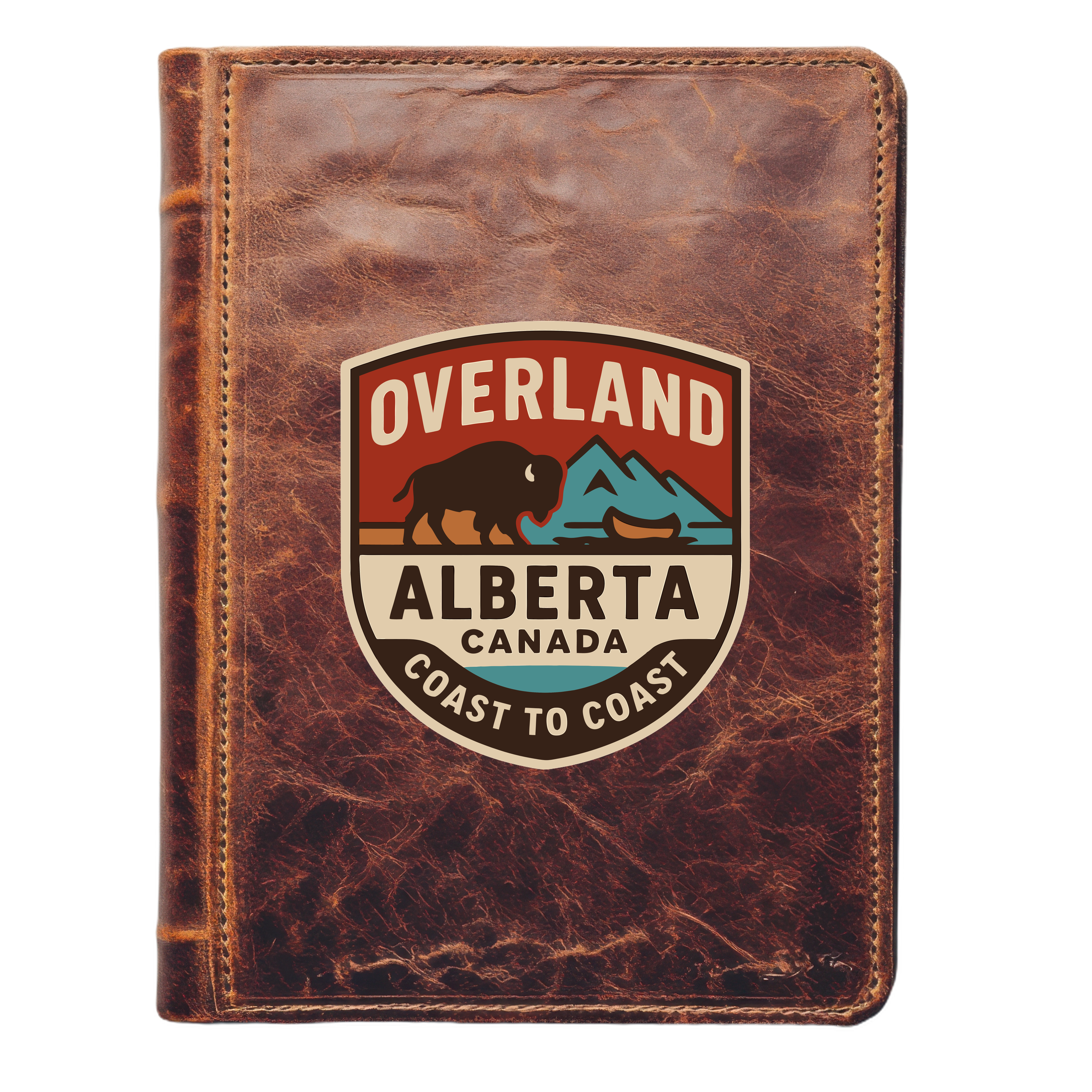 Overland Alberta - Premium Canadian Vinyl Decal