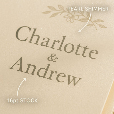 Premium Pearl Wedding Invitations Canada | Custom Pearlescent Event Cards Niagara Niagara Stands Out