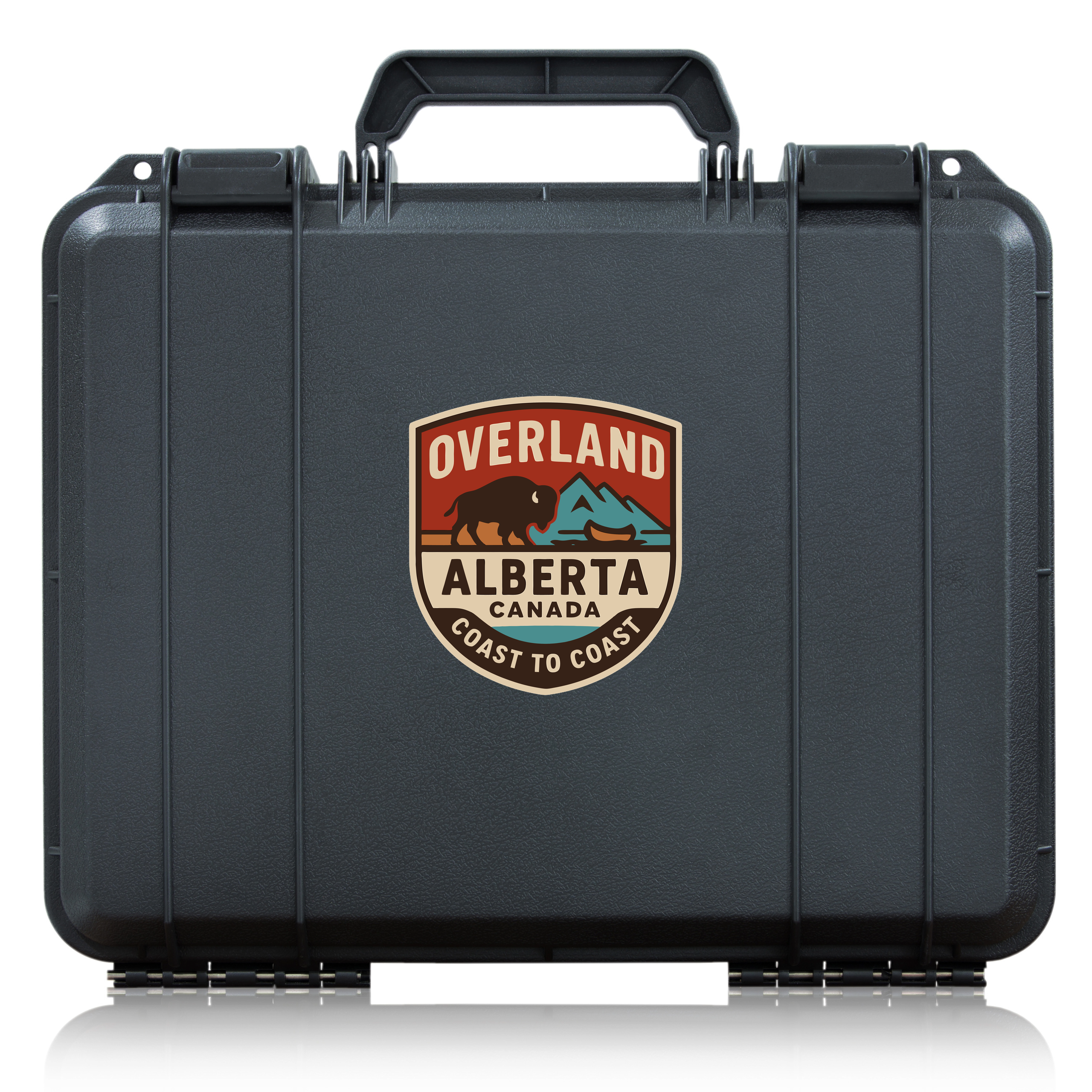 Overland Alberta - Premium Canadian Vinyl Decal
