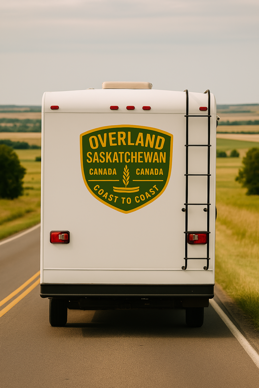 Overland Saskatchewan - Premium Canadian Vinyl Decal