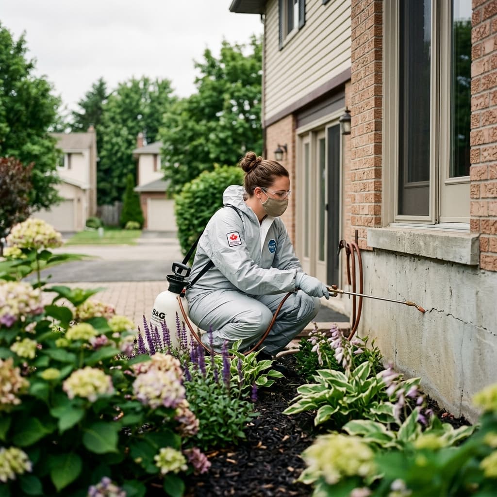 Pest Control professional in Windsor, Ontario — editorial portrait.