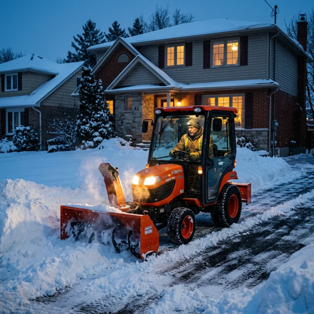 Snow Removal professional in Welland, Ontario — editorial portrait.