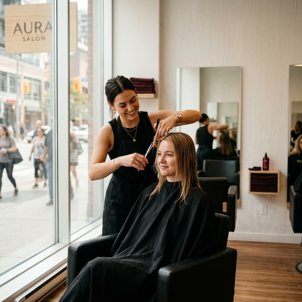 Salons & Spas professional in Thorold, Ontario — editorial portrait.