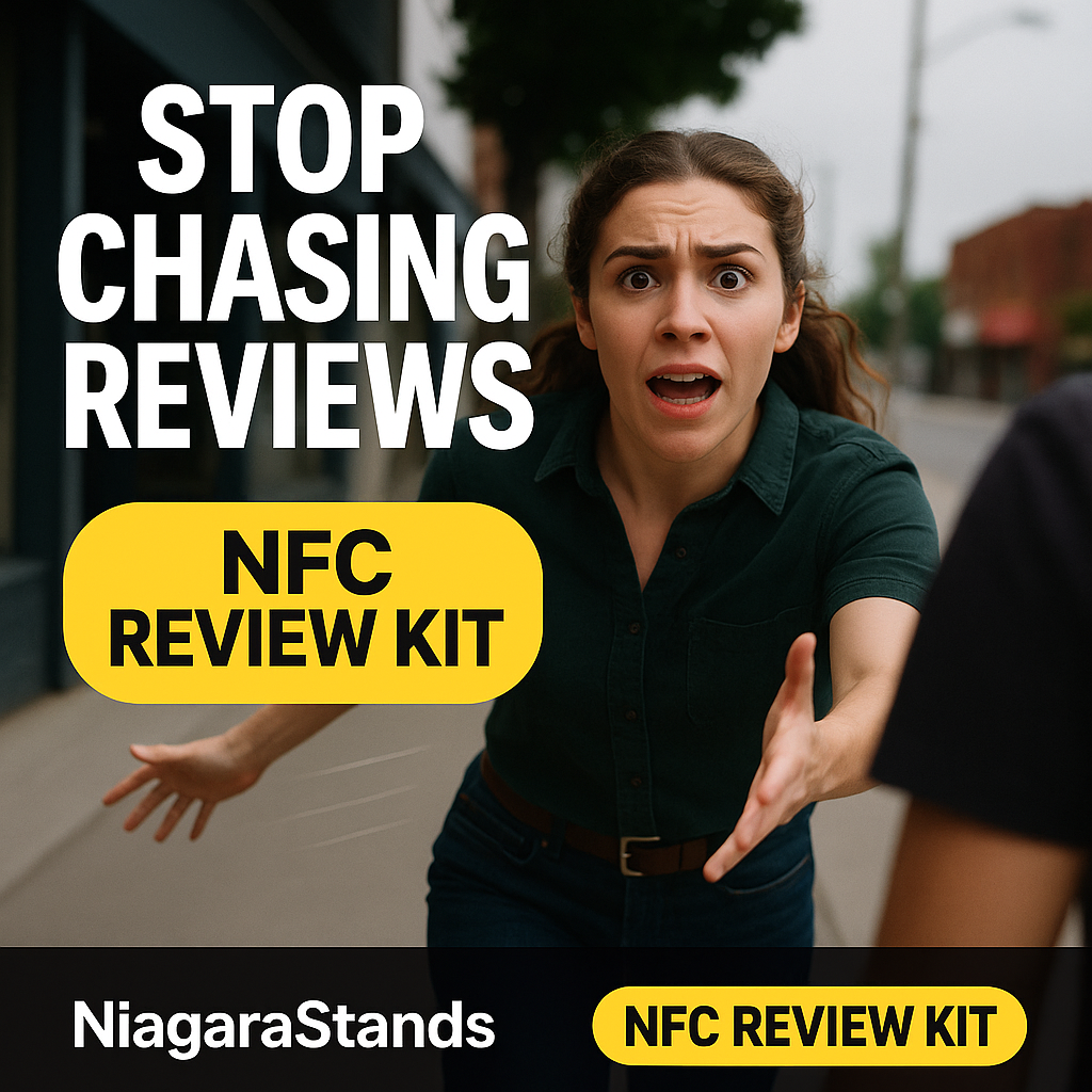 Niagara West (Smithville) case study: 87 reviews in 60 days with NFC (dental clinic)