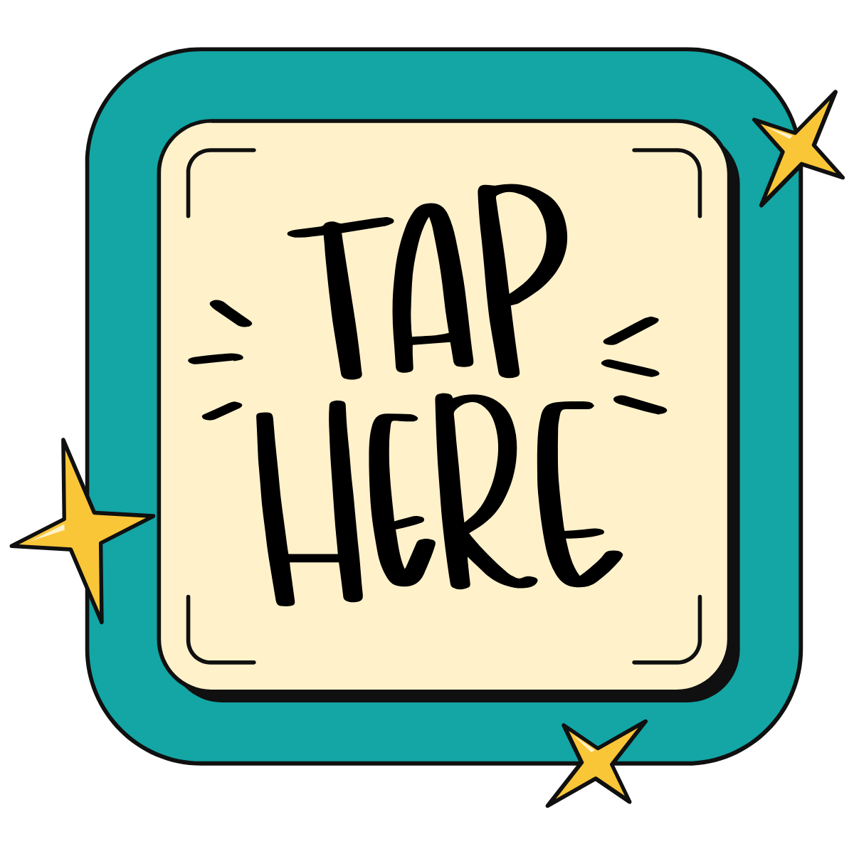 QR Code Social Media Follow Sticker - Product Image