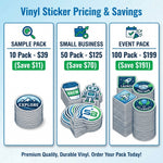 Turn Your Logo Into Premium Vinyl Stickers dbfedeffb