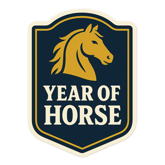 Year of the Caballo Sticker | Chinese Zodiac Decal - Product Image