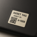 Asset Tag — Durable Polyester (Printed)