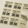 Asset Tag — Durable Polyester (Printed)