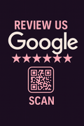 Google Review NFC Decal for Beauty Shops - Beauty  shop Review Digital Google