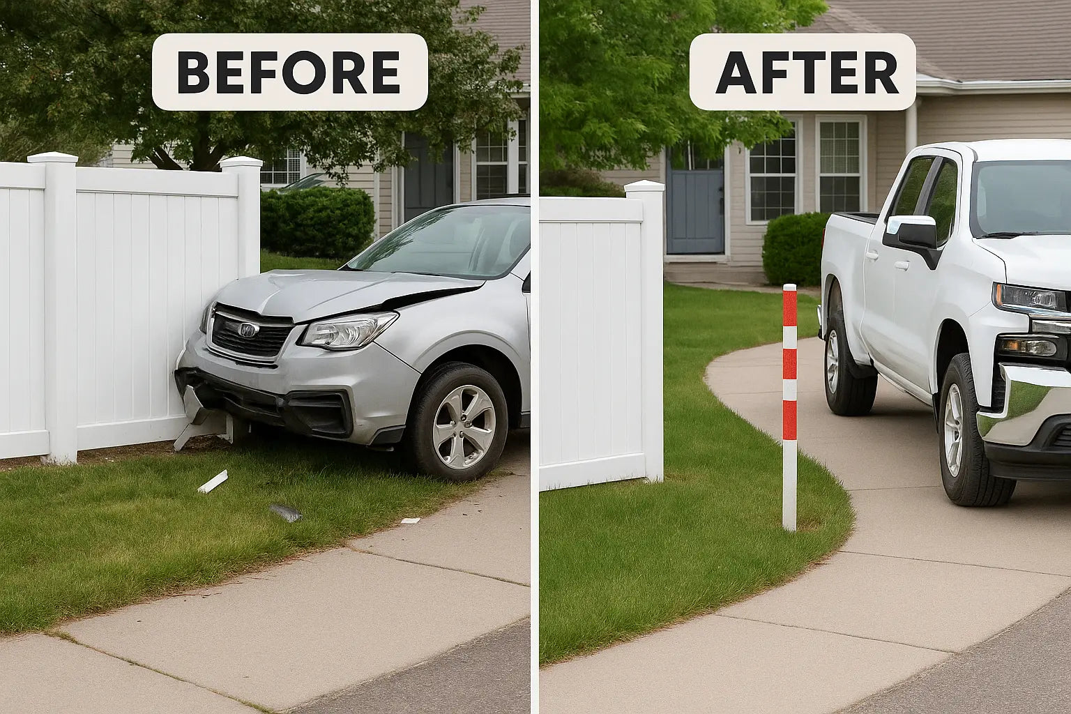 Driveway Safety Marker Kit – Prevent Disaster Niagara Stands Out