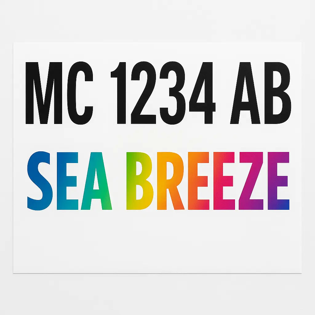 Boat HIN / Hull-ID Replacement Decals | Transport Canada Compliant Niagara Stands Out