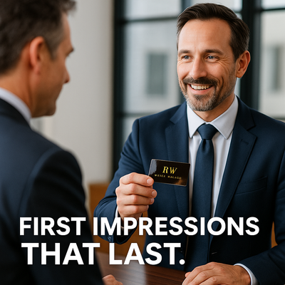 16pt UV Gloss Business Cards - Thick Premium Executive Niagara Same Day Niagara Stands Out