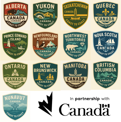 Wholesale Provincial Decal Kits — Canada (Choose Province)