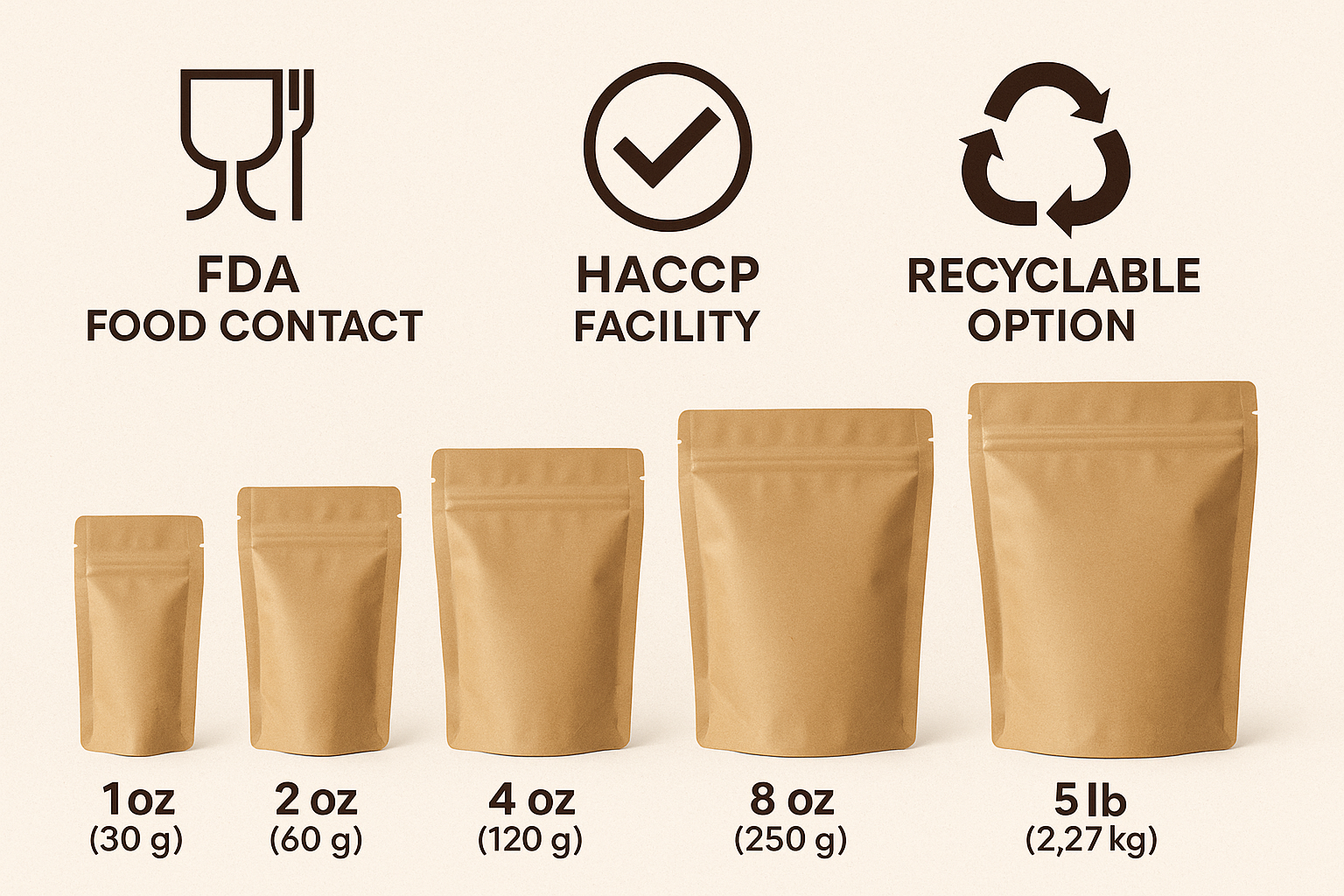Stand-Up Pouches Niagara – Food-Safe, Small-Batch, 12-Day Turn Niagara Stands Out
