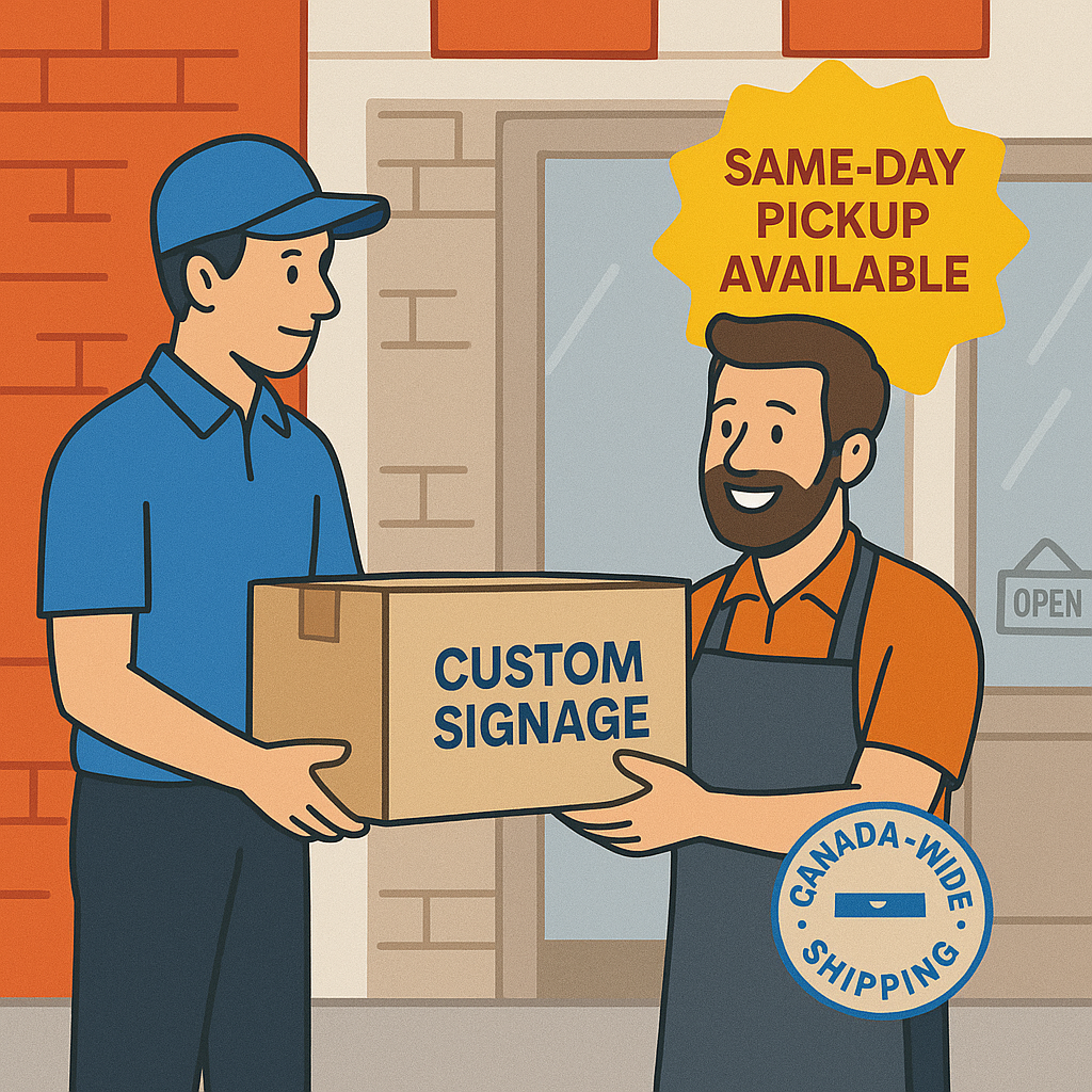 Custom Design Upload - Professional Quote Service Niagara Stands Out