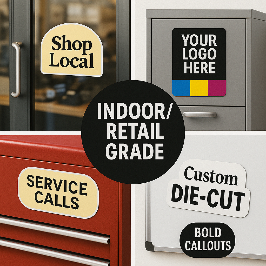 AI-Powered Custom Shape Car Magnets | Live Design Tool - Niagara Stands Out