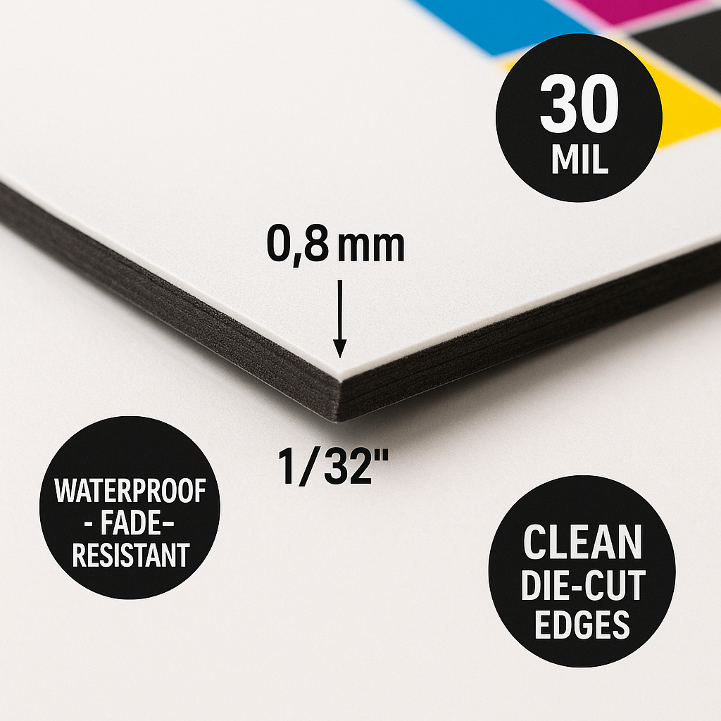 AI-Powered Custom Shape Car Magnets | Live Design Tool - Niagara Stands Out