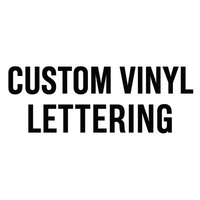 Custom Windshield Decal — Personalized Vinyl Lettering (Cars & Trucks) Niagara Stands Out
