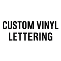 Custom Vinyl Lettering (Single Colour) Niagara Stands Out
