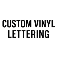 Custom Vinyl Lettering (Single Colour) Niagara Stands Out