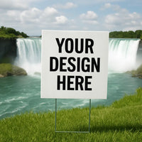 Custom coroplast lawn signs bulk packs