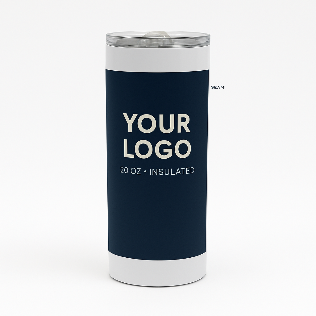 20oz Custom Tumblers Bulk - $47K Client Loyal | Same-day d