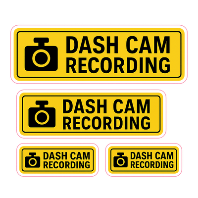 DASH CAM RECORDING – 3-Pack Decals Niagara Stands Out