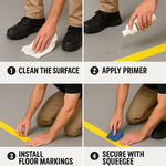 Warehouse Floor Safety & Aisle Marking Pack | CSA Compliant | Industrial Floor Tape Canada Niagara Stands Out