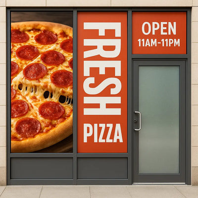 Window Graphics – Frosted / Perforated / Vinyl Niagara Stands Out